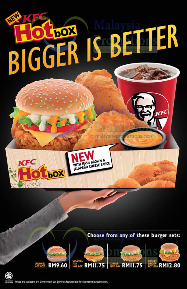 Featured image for KFC NEW Hotbox Combo Meal 10 Sep 2013