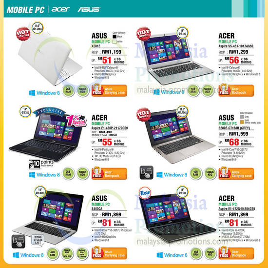 Notebooks, Asus, Acer, Asus X201E Notebook, Acer Aspire V5-431-10174G50 Notebook, Asus 3200E-CT158H Notebook