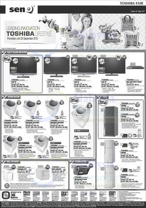 Featured image for SenQ Toshiba Fair Electronics Offers 3 Sep 2013