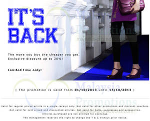 Featured image for (EXPIRED) Summit Shoes Up To 30% Off Promo 1 – 15 Oct 2013