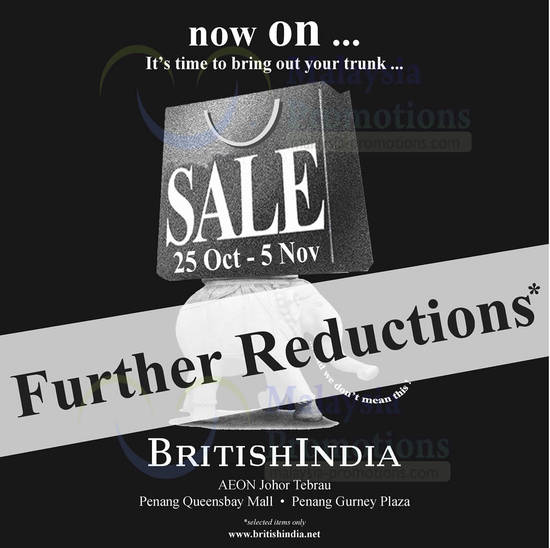 31 Oct Further Reductions