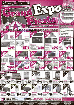 Featured image for (EXPIRED) Harvey Norman Digital Cameras, Furniture, Notebooks & Appliances Offers 5 – 11 Oct 2013