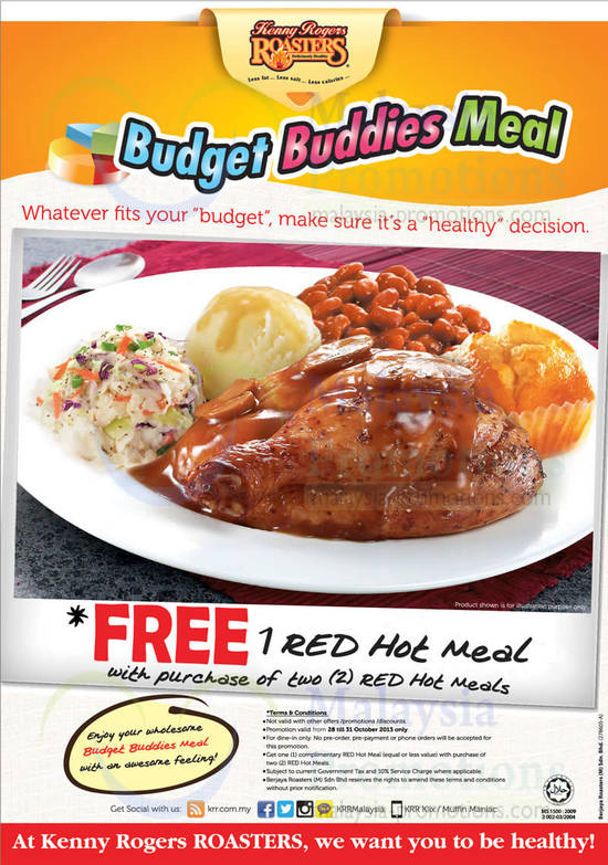 Kenny Rogers Roasters 28 Oct 2013