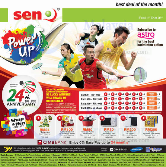 Power Up Promo, Shop n Win Contest