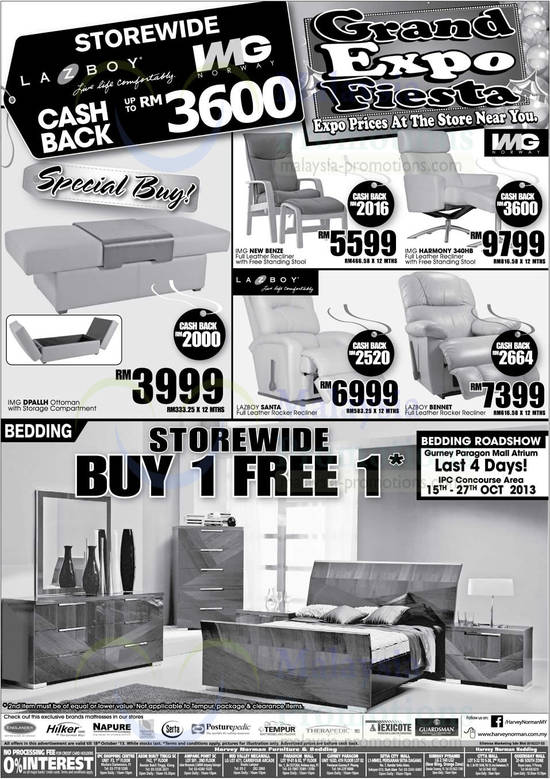 Recliners, Mattresses, LAZ Boy, IMG Norway, Englander, Hilker, Napure, Natures Finest, Serta, Sealy Posturepedic