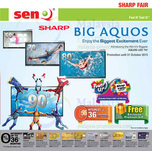 Featured image for SenQ Sharp Appliances, TVs & Appliances Offers 4 Oct 2013