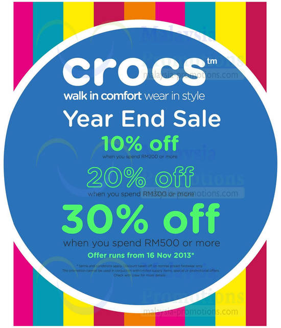 Crocs 16 Nov 2013