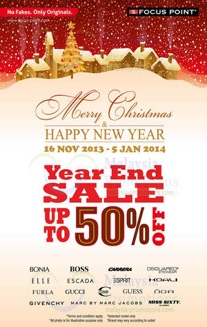 Featured image for (EXPIRED) Focus Point Year End SALE 16 Nov 2013 – 5 Jan 2014