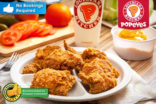 Featured image for Popeyes 40% OFF 5pcs Fried Chicken Set Meal @ Mid Valley & Sunway Pyramid 24 Jan 2014