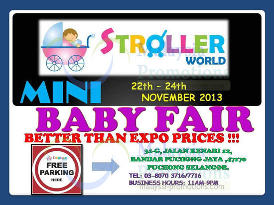 Stroller World 22 Nov 2013