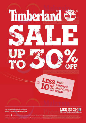 Featured image for (EXPIRED) Timberland SALE (Further Reductions!) Up To 50% OFF 1 Nov 2013 – 5 Jan 2014