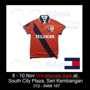Featured image for Tommy Hilfiger Up To 70% OFF Warehouse SALE @ South City Plaza 8 – 10 Nov 2013