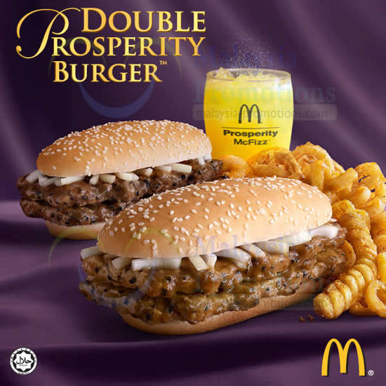2 Jan Double Prosperity Burger