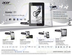 Featured image for Acer Smartphones & Tablets Offers 13 Dec 2013