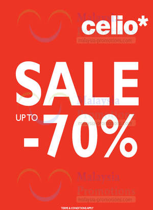 Featured image for (EXPIRED) Celio* Up To 70% OFF SALE 30 Dec 2013 – 5 Jan 2014