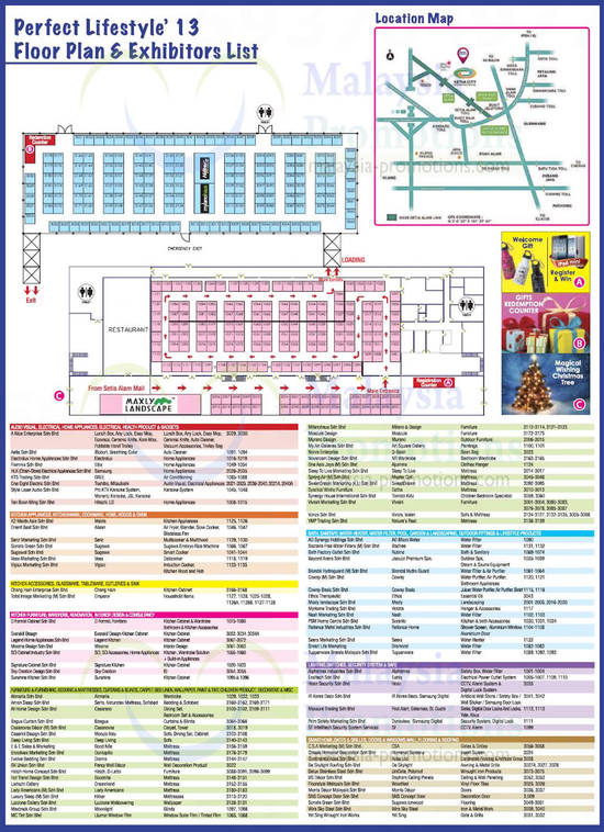 Floor Plan n Exhibitors List