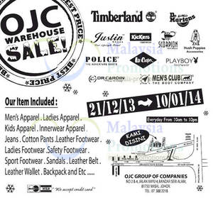 Featured image for (EXPIRED) OJC Warehouse SALE @ Johor 21 Dec 2013 – 10 Jan 2014