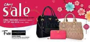 Featured image for (EXPIRED) Celebrity Wearhouz Up To 70% OFF Branded Handbags SALE @ Cititel Midvalley 18 – 19 Jan 2014