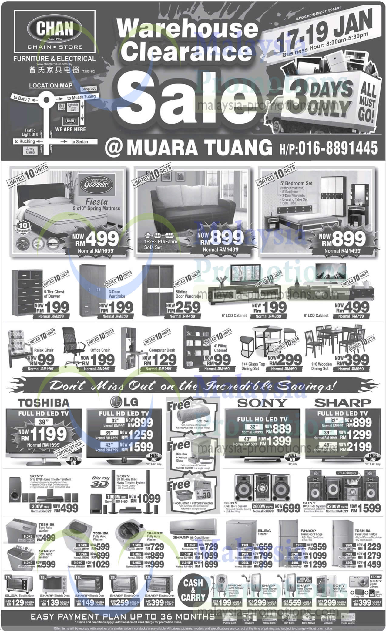 List Of Chan Furniture Electrical Chain Store Related Sales Deals Promotions News Jul 2021 Msiapromos Com