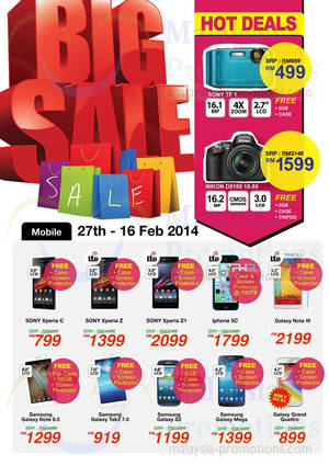 Featured image for (EXPIRED) Foto Miami Digital Cameras, Smartphones & More Big SALE Offers @ PJ 27 Jan – 16 Feb 2014