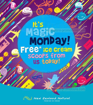 Featured image for (EXPIRED) New Zealand Natural FREE Ice Cream Upgrade Mondays Promo 3 Feb 2014