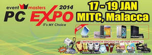 Featured image for PC Expo 2014 @ Melaka International Trade Centre 17 – 19 Jan 2014