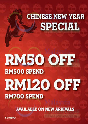 Featured image for (EXPIRED) Timberland RM50 OFF With RM500 Spend Promo 6 Jan 2014