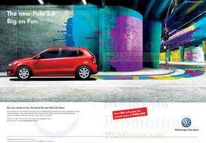 Featured image for Volkswagen Polo 1.6 Car Promo Offer 24 Jan 2014