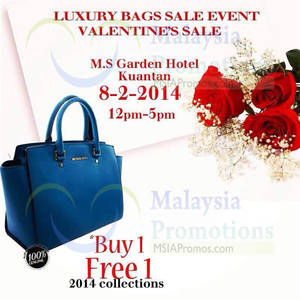 Featured image for (EXPIRED) iMyBags Luxury Branded Handbags Sale @ M.S Garden Hotel Kuantan 8 – 9 Feb 2014