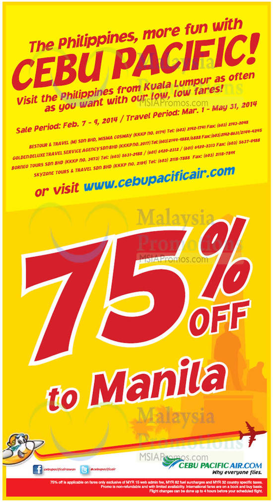 Cebu Pacific Air 7 Feb 2014