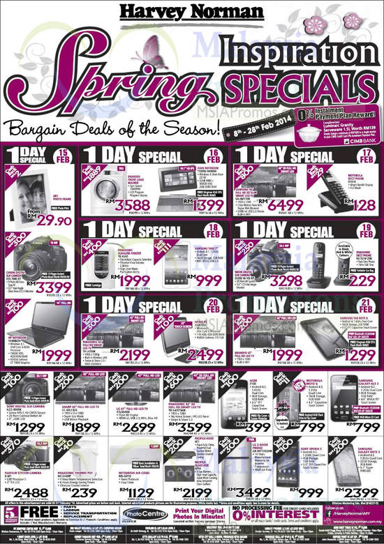 Daily Special Deals Digital Cameras, Mobile Phones, TVs, Samsung, Asus, Canon, HP, Sharp, LG, Fujifilm