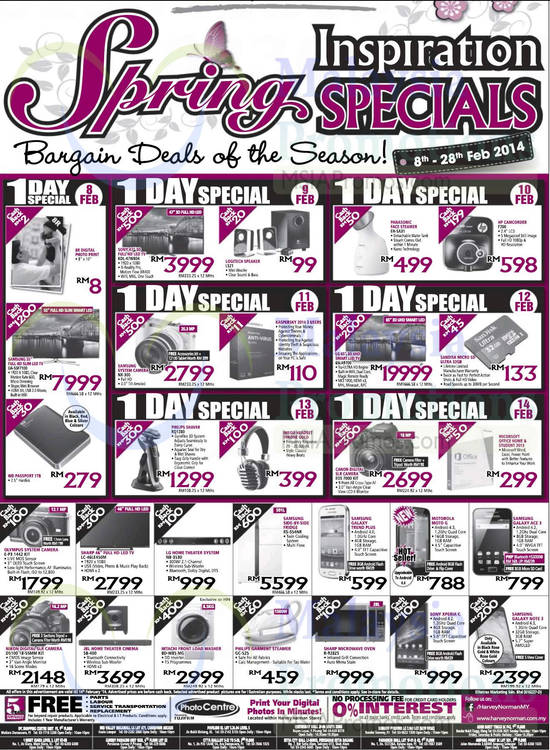 Daily Special Deals Sony, Samsung, Logitech, Panasonic, LG, Canon, Sharp, Olympus, Hitachi, Philips, Motorola