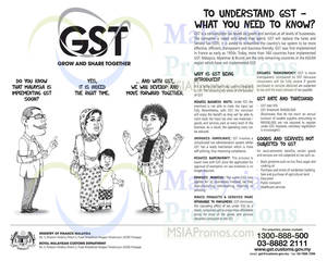 Featured image for Malaysia NEW GST Tax System To Replace SST Tax System 5 Feb 2014