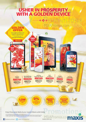 Featured image for (EXPIRED) Maxis Smartphones Offers 14 – 28 Feb 2014