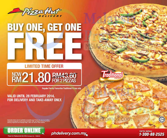 Pizza Hut 22 Feb 2014