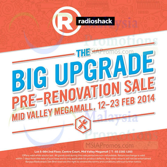 Radioshack 14 Feb 2014