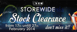 Featured image for (EXPIRED) XES Shoes Storewide Stock Clearance Promo 17 – 27 Feb 2014