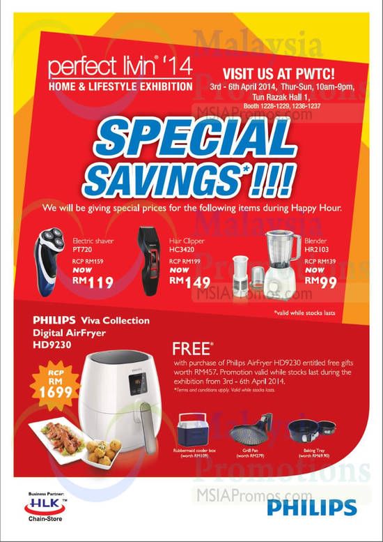 2 Apr Philips Shaver, Hair Clipper, Blender, Air Fryer