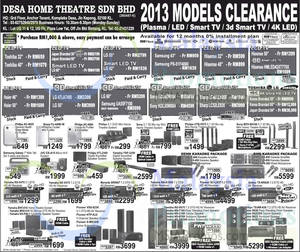 Featured image for Desa Home Theatre 2013 Models Clearance Offers 28 Mar 2014