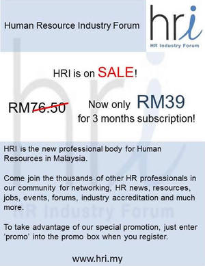 Featured image for HRI Human Resource Industry Forum Website SALE 17 Mar 2014