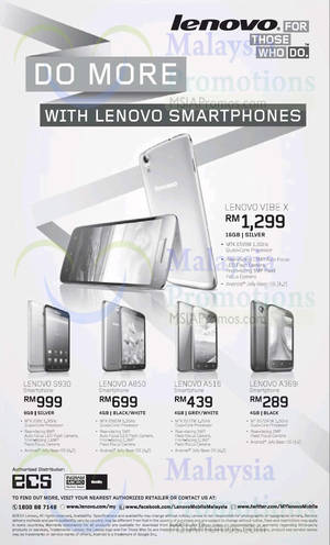 Featured image for Lenovo SmartPhones Features & Prices 6 Mar 2014