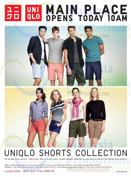 Main Place New Outlet, Shorts Collection