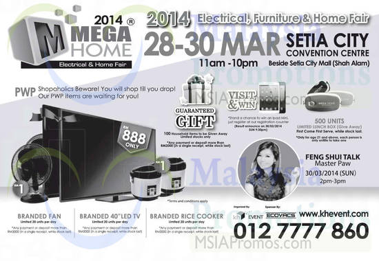 Mega Home Fair 27 Mar 2014