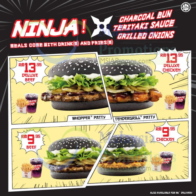 Featured image for Burger King NEW Ninja Burger 3 Mar 2014