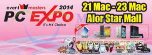 Featured image for PC Expo 2014 @ Alor Star Mall 21 – 23 Mar 2014