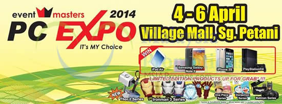 Featured image for PC Expo 2014 @ Village Mall Sungai Petani 4 - 6 Apr 2014