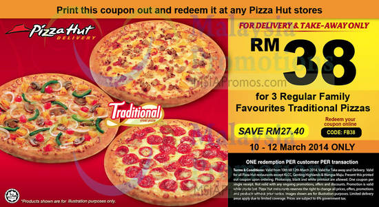 Pizza Hut 10 Mar 2014