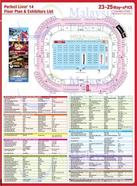 22 May Floor Plan n Exhibitors List