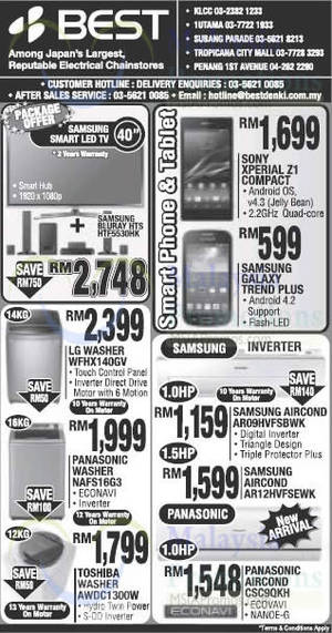 Featured image for Best Denki Appliances, Smartphones & Other Offers 4 Apr 2014