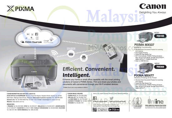 Canon Printers 7 Apr 2014